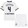 Maglia ufficiale Borussia Dortmund N. Schlotterbeck 4 Alternativa 2024-25 per Bambino